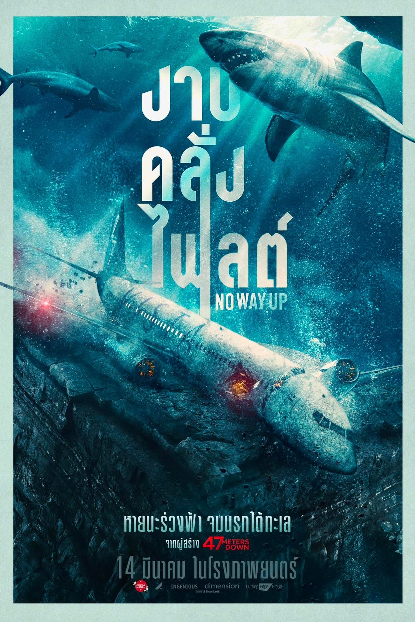 ดูหนังออนไลน์ No Way Up (2024) งาบคลั่งไฟลต์