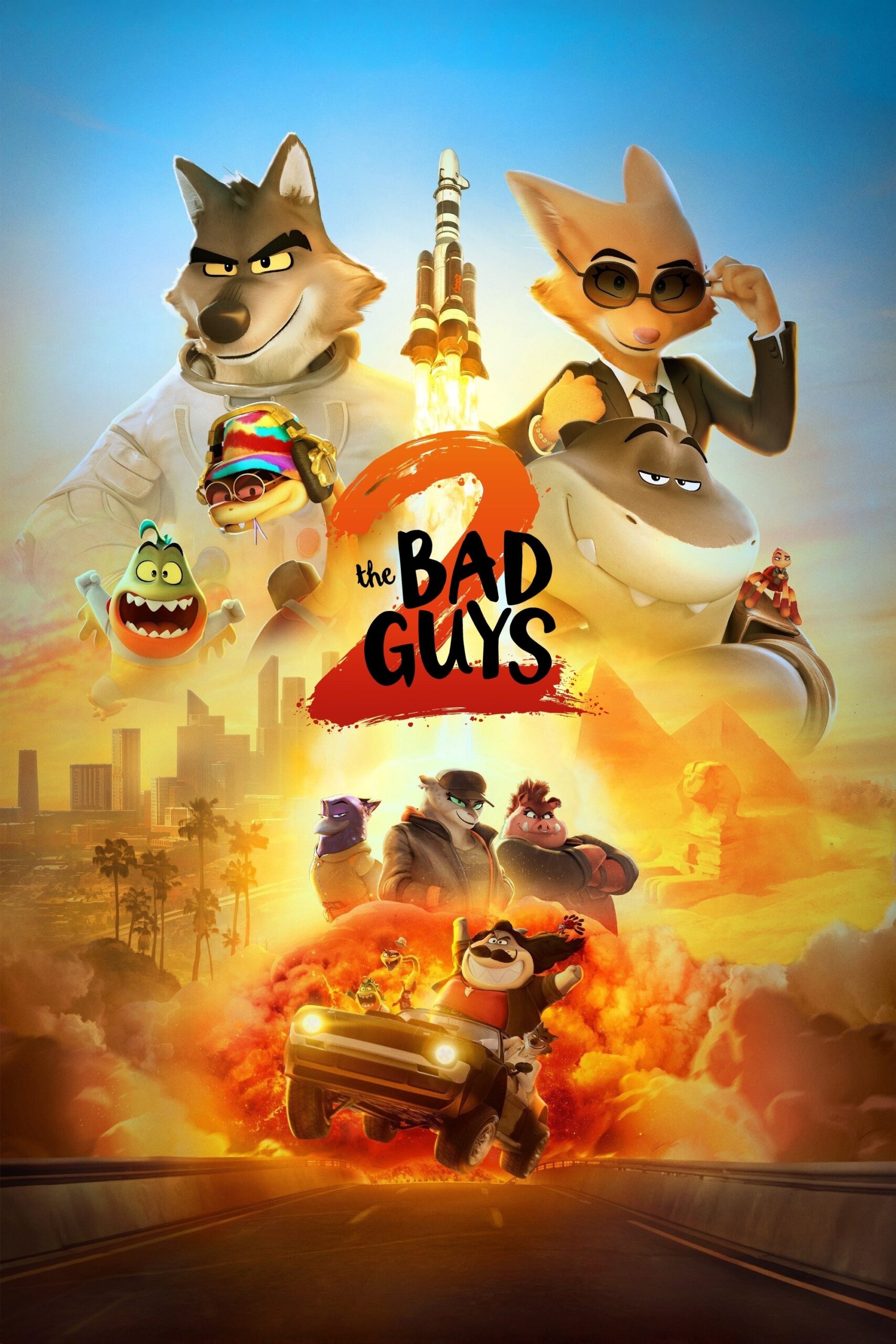 ดูหนังออนไลน์ The Bad Guys 2 (2025) วายร้ายพันธุ์ดี 2